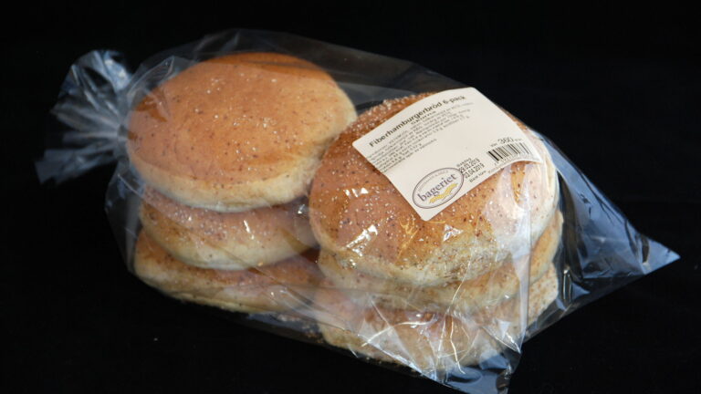 Hamburgerbröd fiber 6-pack